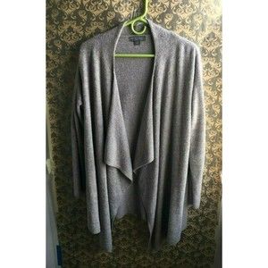 Barefoot Dreams CozyChic Lite Calypso Waterfall Open Cardigan - Size 1X Plus